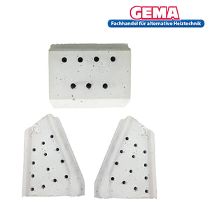 Keramiksteine für Pelletbrenner Ecofire E+ und ES+ - GEMA Shop