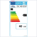 Energieeffizienzlabel für Kombikessel Atmos DC GSP mit A+ und 40 kW Leistung