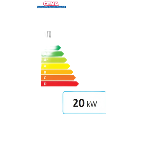 Energieeffizienzlabel für Pelletkessel auf Komplettpaket für Solarthermie und Heizung