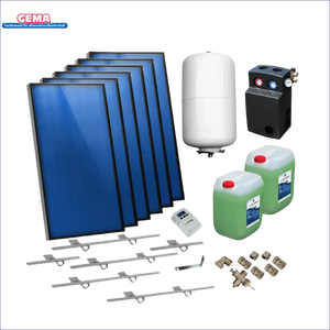 Solarthermie- und Heizungsanlage Komplettpaket mit Attack SLX 20 kW im Einsatz