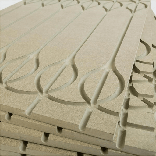 MDF-Flächenheizsystem Basisplatte für superflache Fußbodenheizung mit 18mm Höhe und effizienter Aufheizung 🌡️.