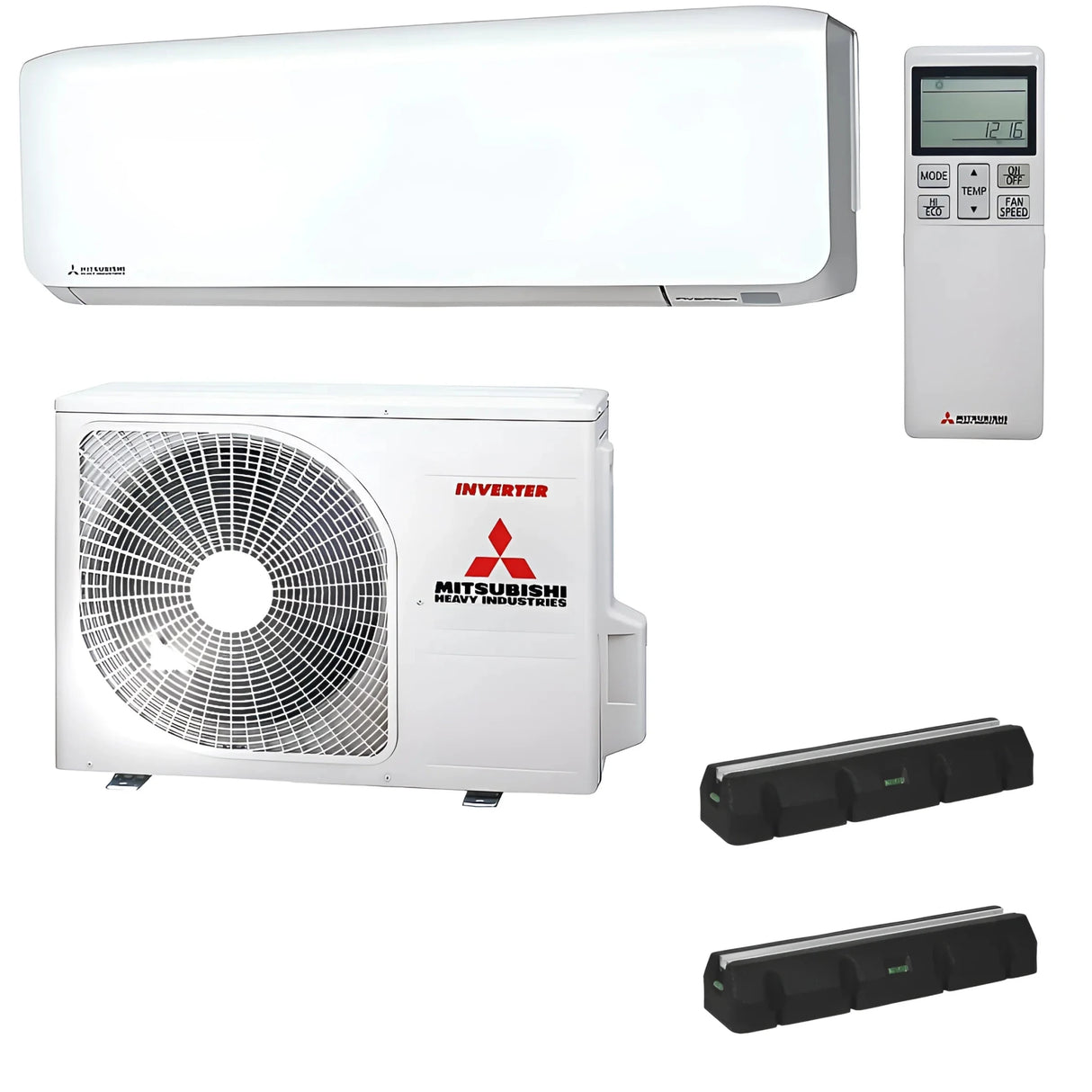 Mitsubishi Monosplit - Klimaanlage mit Fernbedienung - GEMA Shop