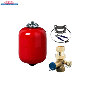 Plumbing expansion tank and valve kit for Moderne Holzvergaserheizung mit hoher Effizienz