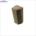 Schamottstein 🧱 für Brennerabschirmung, langlebig, hitzebeständig, MPM DS Wood 10kW, perfekt für hohe Temperaturen.