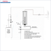Diagramm eines Zentralheizungssystems für Nachheizmodul MDC 400 Heizmodul