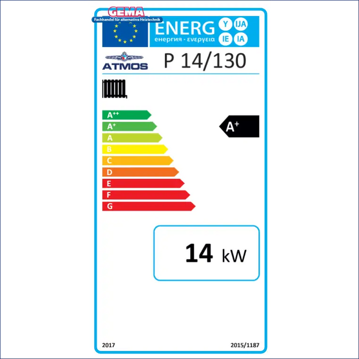 Pelletkessel ATMOS P Kessel Serie - GEMA Shop