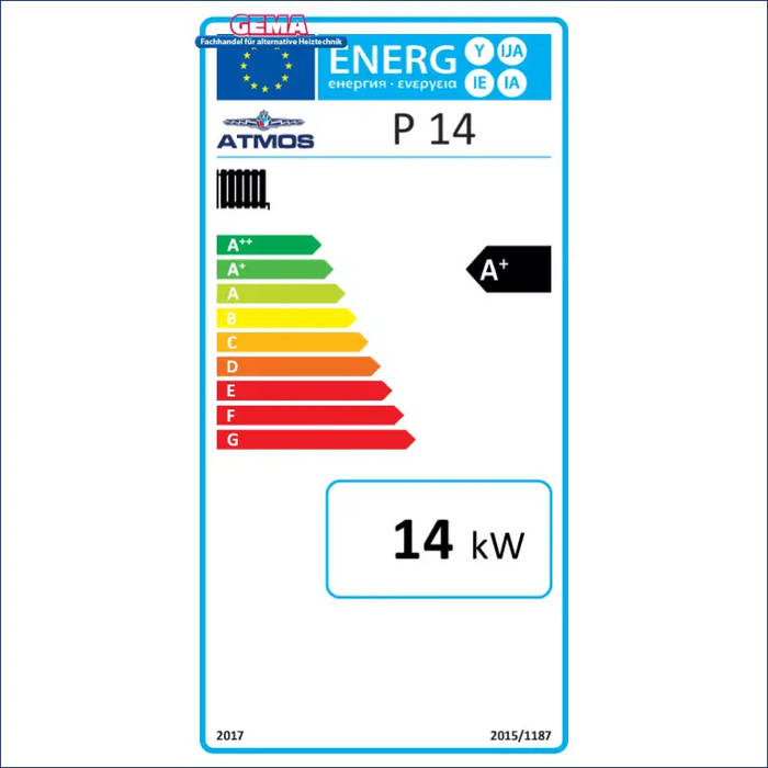 Pelletkessel ATMOS P Kessel Serie - GEMA Shop