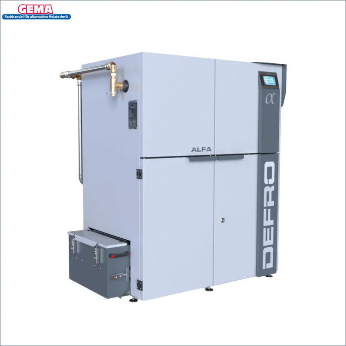 Defro ALFA II Pelletkessel 12 | 17 kW mit zentralem Pelletbrenner und modernem Design 🔥🚀