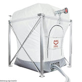 Pelletsilo FLACHBODEN inkl. Gestell - GEMA Shop