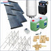 Solarpaket Röhrenkollektor HP22 🏠 für Flachdach mit 14,44 m², inkl. Wärmespeicher, Solarkollektoren ☀️ und Zubehör.