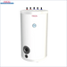 Weißer zylindrischer Trinkwasserspeicher mit Incoloy 825 Heizstab 2 kW