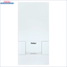 Vaillant Durchlauferhitzer electronic VED pure 💧, ideal für sofort warmes Wasser und effiziente Nutzung, design in Weiß.
