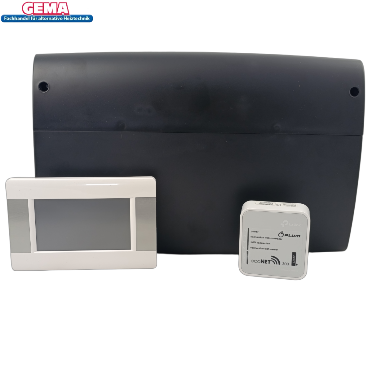 Witterungsgeführte Regelung Gema Control 920 mit Internetmodul Econet und Typ CT6